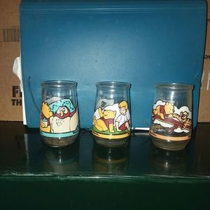 Three welches jelly jars
